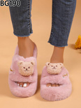 Kapcie damskie BG190.PINK (36/41,12par)