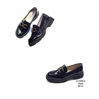 Półbuty damskie 7AJL7258-3.BLACK (36/41,12par)