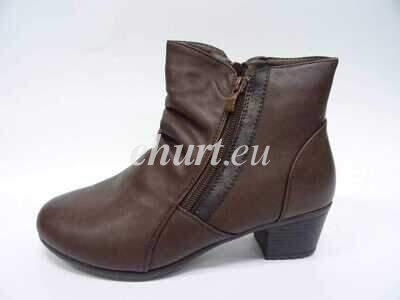 Botki damskie 7A1286-2.BROWN (36/42,12par)