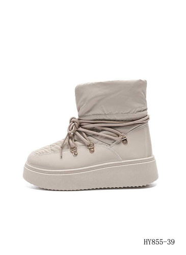 Botki damskie ocieplane HY855-39.PINK (36/41,12par)
