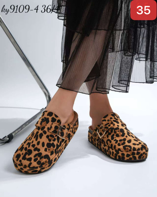 Klapki damskie 9109-4.PANTERA (36/41,12par)