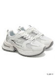 Buty sportowe damskie TL389-9.WHITE (36/41,12par)
