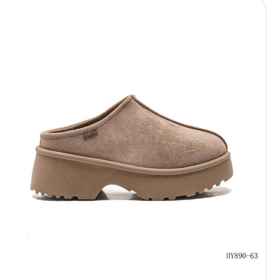 Botki damskie 7AHY890-63.KHAKI (36/41,12par)
