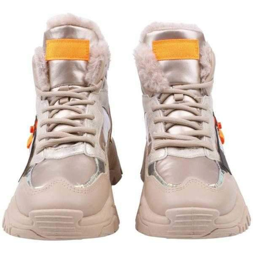 Trzewiki damskie RM44A-2.BEIGE Ocieplany (36/41,8par)