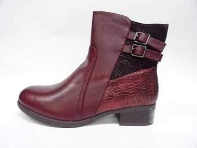 Botki damskie 7A37938C-4.RED Ocieplane (36/42,12par)