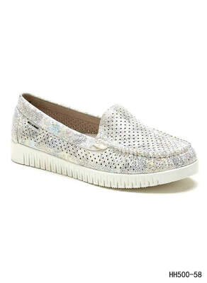 Balerinki damskie 7AHH500-58.SILVER  (36/41,12par)