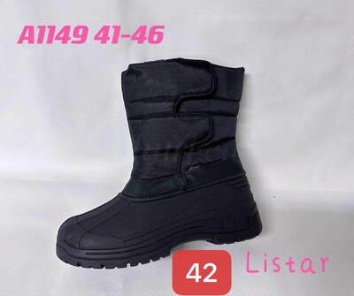 Botki męskie  9A1149.BLACK  (41/46,12par)