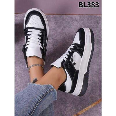 Buty sportowe damskie 7ABL383.BLACK (36/41,12par)