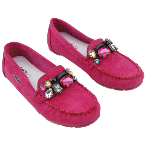 Balerinki damskie MH14-19.FUSHIA (36/41,12par)