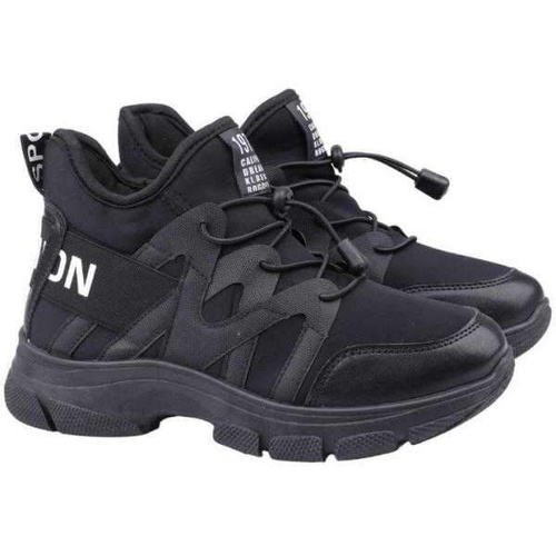Trzewiki damskie RM41-2.BLACK/BLACK (36/41,12par)
