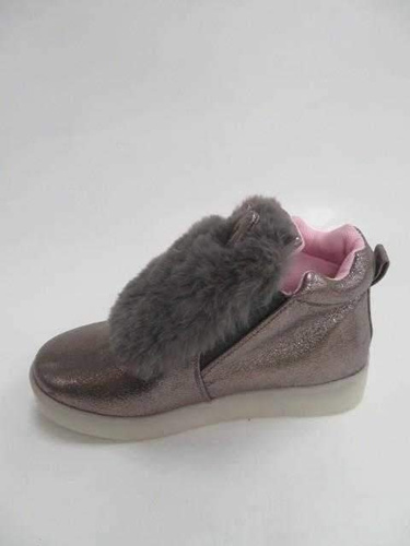 Botki dziewczęce 3AR95BD-4.GREY (26/31,8par)