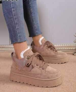 Buty sportowe damskie 7ABL558.KHAKI (36/41,12par)