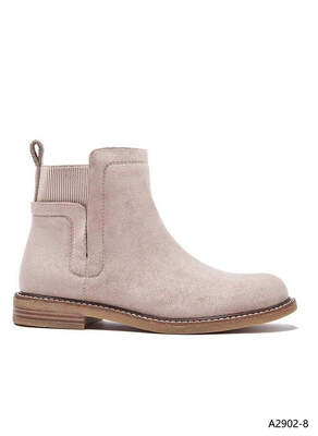 Botki damskie ocieplane  7AA2902-8.BEIGE  (36/41,12par)