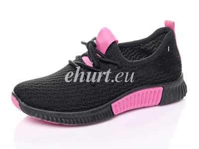 Buty sportowe damskie 7AQH509-5.BLACK/FUSHIA (36/41,12par)