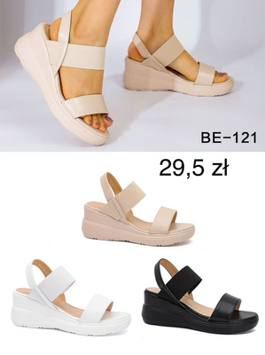Sandały damskie BE-121.KOLORDOWYBORU (36/41,12par)