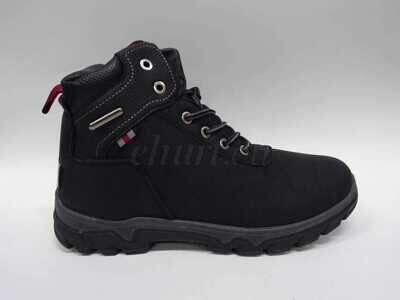 Trzewiki męskie 9ALS26-1.BLACK (41/46,12par)