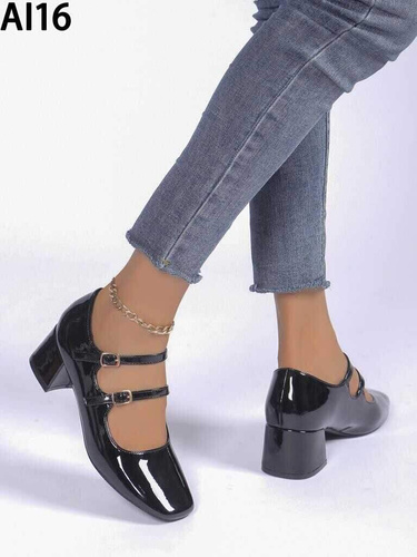 Czółenka damskie AI16.BLACK (36/41 12par)