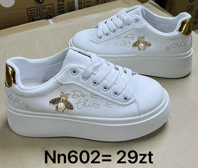 Buty sportowe damskie 7ANN602.GOLD (36/41,12par)