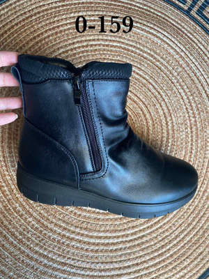 Botki damskie ocieplane 7A0-159.BLACK (36/41,12par)