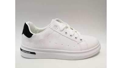 Buty sportowe damskie 7ABO-721.WHITE/BLACK (36/41,12par)