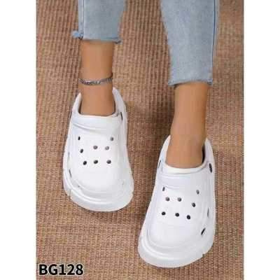 Klapki damskie 7ABG128.WHITE (36/41,12par)