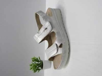 Sandały damskie 7A0533.SILVER (36/41,8par)