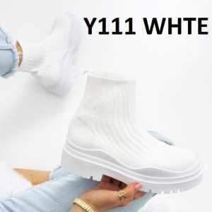Botki damskie 7AY111.WHITE (36/41,12par)