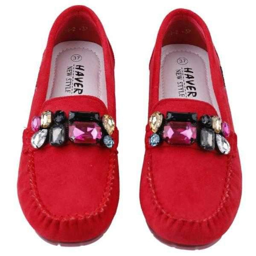 Balerinki damskie MH14-2.RED (36/41,12par)