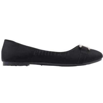 Balerinki damskie 7AF22A-1.BLACK (36/41,12par)