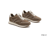 Buty sportowe damskie Y702-21.KHAKI (36/41,8par)