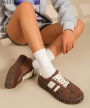 Buty sportowe damskie 7ALA337.BROWN (36/41,12par)