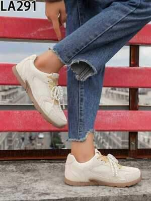 Buty sportowe damskie LA291.BEIGE (36/41,12par)