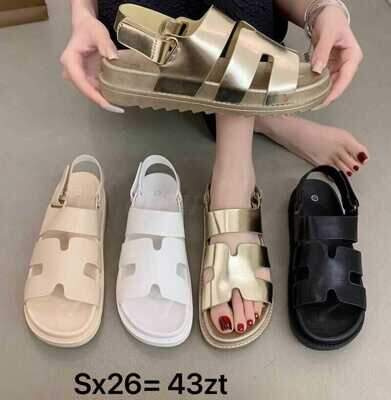 Sandały damskie 7ASX26.KOLORDOWYBORU (36/41,12par)