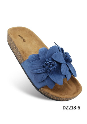 Klapki damskie DZ218-6.BLUE (36/41,12par)