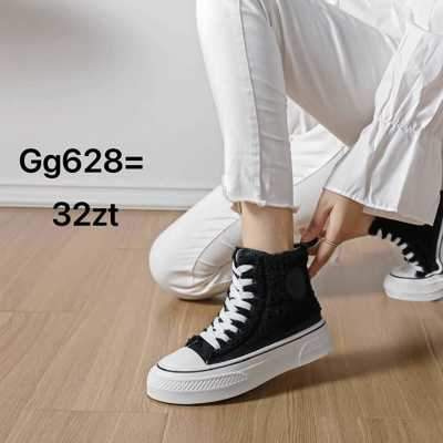 Trampki damskie 7AGG628.BLACK (36/41,12par)