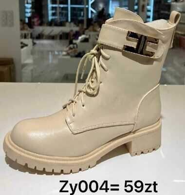 Botki damskie 7AZY004.BEIGE (36/41,12par)