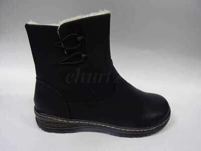 Botki damskie 7A8702-1.BLACK (37/42,12par)