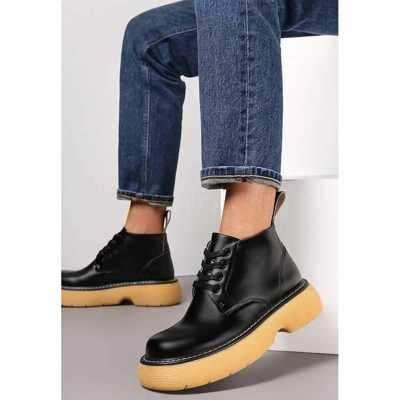 Botki damskie 7A8716.BLACK Ocieplane (36/41,12par)