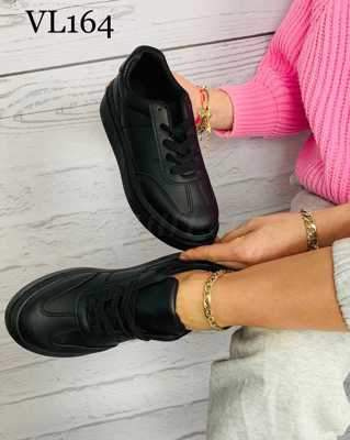 Buty sportowe damskie 7AVL164.BLACK (36/41,12par)