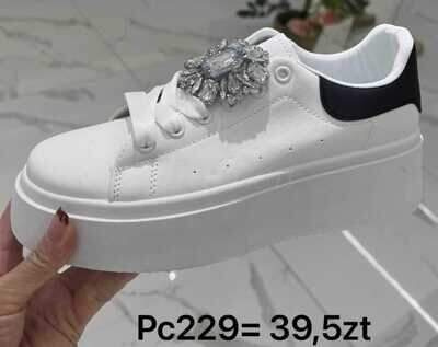 Buty sportowe damskie 7APC229.BLACK (36/41,12par)