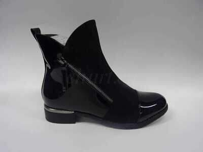 Botki damskie ocieplane 7ABL-53.BLACK (36/41,12par)