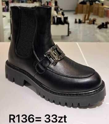 Botki damskie 7AR136.BLACK (36/41,12par)