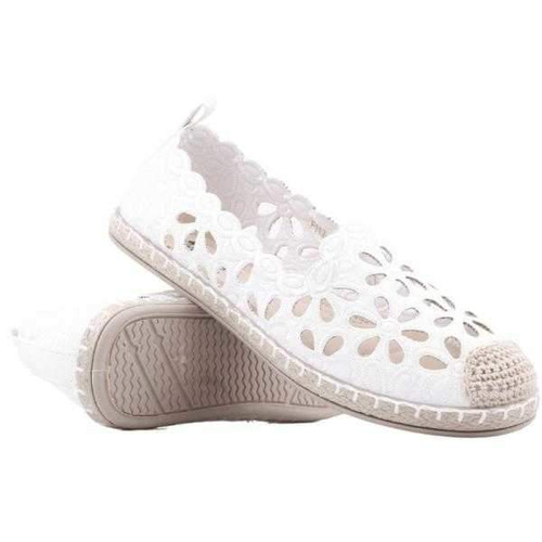 Balerinki damskie F112-10.WHITE (36/41,12par)