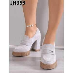 Półbuty damskie  7AJH358.GREY    (36/41,12par)