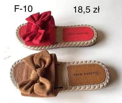 Klapki damskie 7AF-10.KOLORDOWYBORU (36/41,12par)