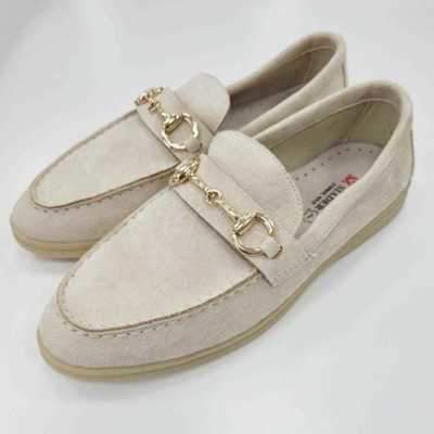 Balerinki damskie 7AC702-8.BEIGE (36/41,12par)