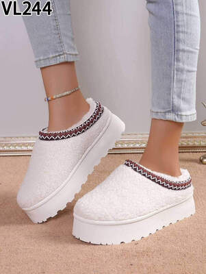 Kapcie damskie 7AVL244.BEIGE (36/41,12par)