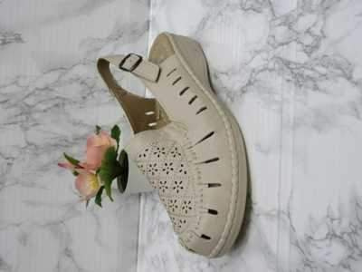 Sandały damskie 7AJH19-16.BEIGE (36/41,12par)