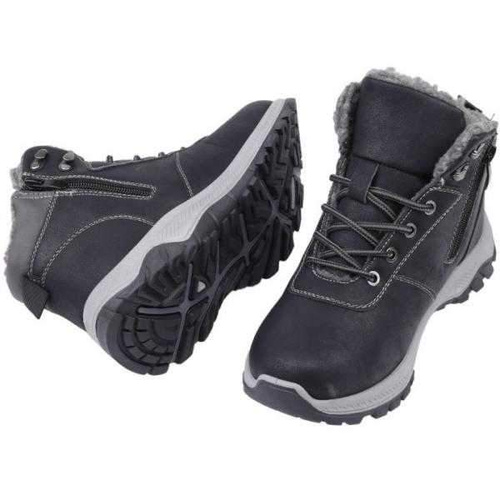 Trzewiki damskie B207B-2.BLACK/GREY (36/41,8par)