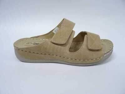 Klapki damskie 7AC2222.KHAKI (36/41,12par)
